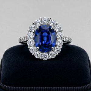 Vintage Inspired Sapphire Engagement Ring